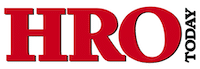 HRO Today magazine vector logo with blue text